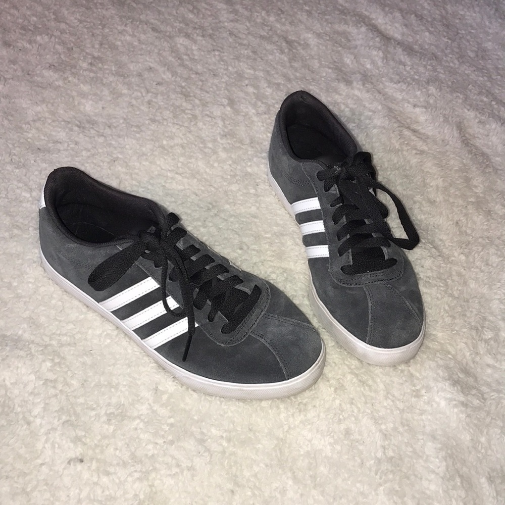 Gray Adidas Gazelle